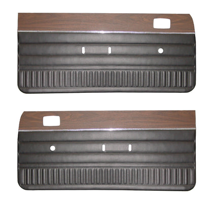 74/76 DART/DART SPORT/DUSTER FRONT PANELS - BLACK