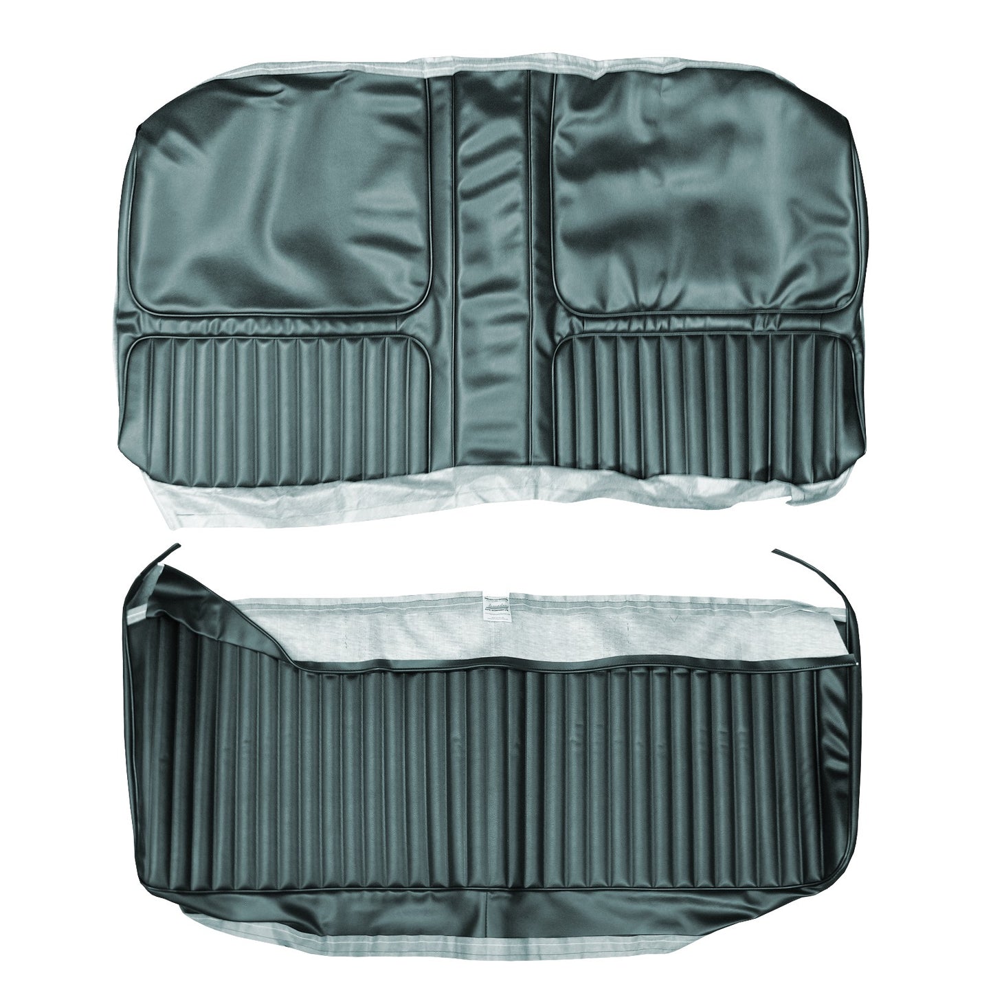 68 SKYLARK/GS 350/400 SPORT COUPE REAR UPHOLSTERY- BLUE