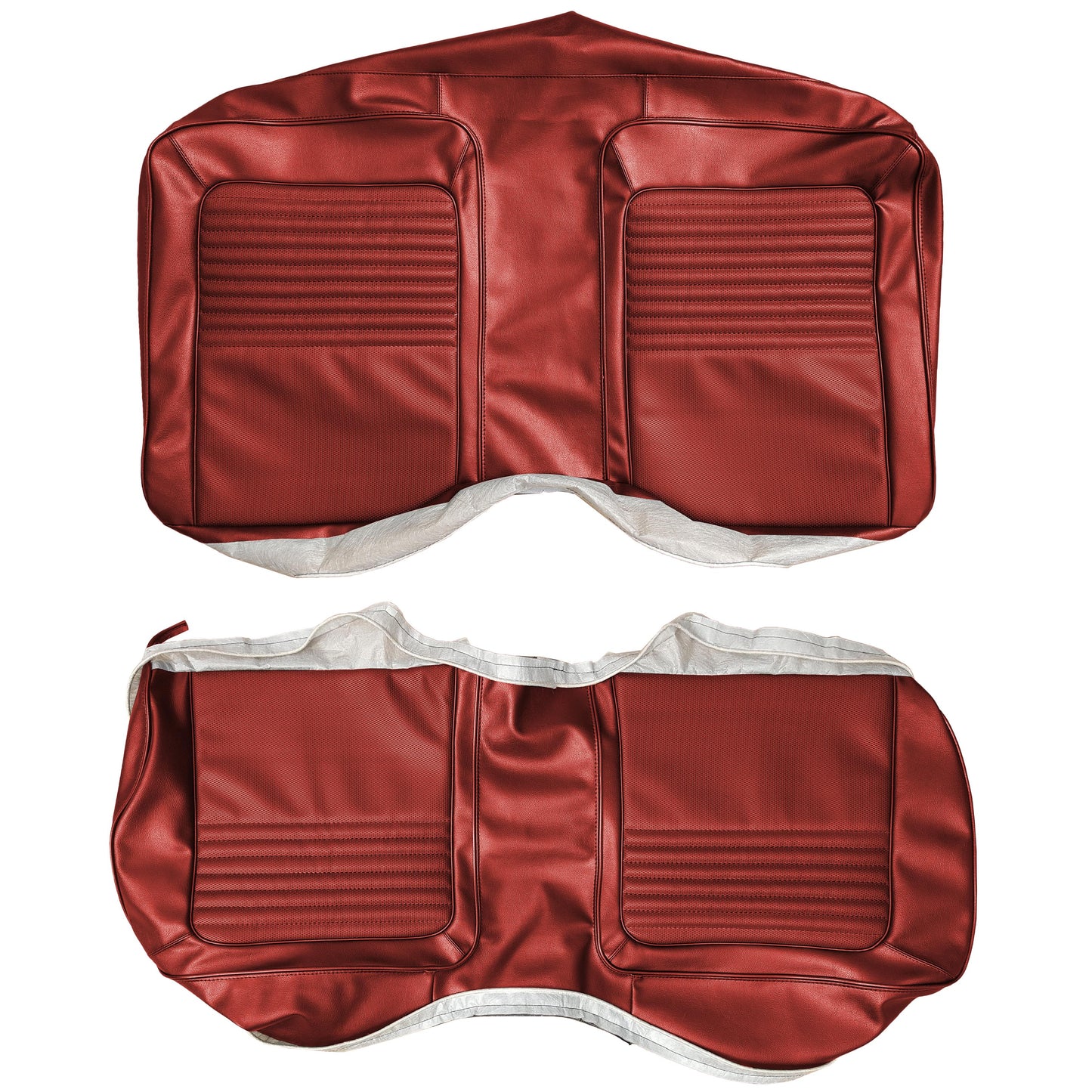 70 BARRACUDA/'CUDA CONVERTIBLE REAR UPHOLSTERY - RED