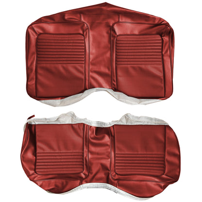 70 BARRACUDA/'CUDA CONVERTIBLE REAR UPHOLSTERY - RED