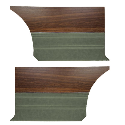 69 SATELLITE SPORT/GTX HARDTOP REAR PANELS - GREEN