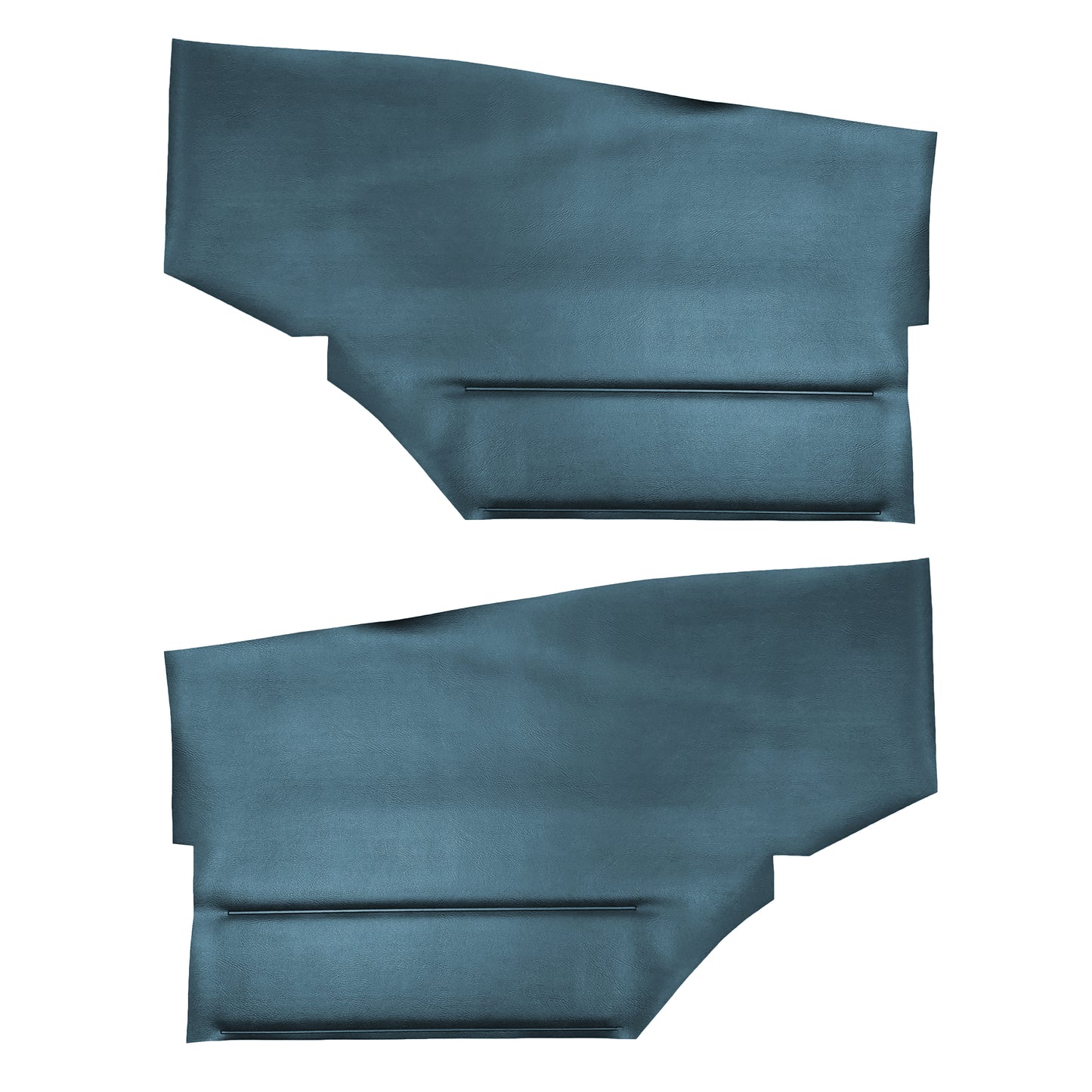 68 CAMARO "DELUXE" HARDTOP REAR PANELS W/ FOLD-DOWN SEAT (UNASSEMBLED) - BLUE