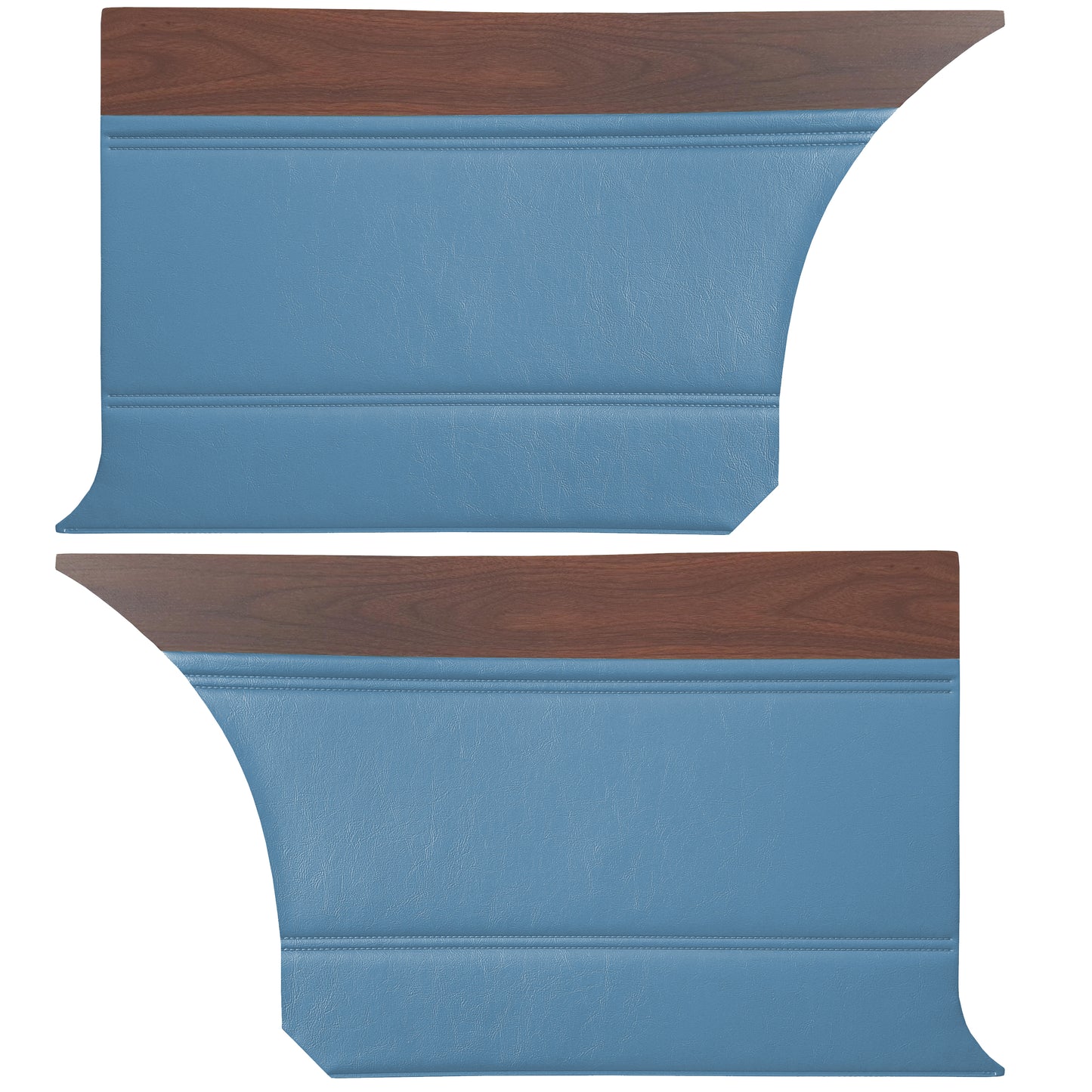 70 CHARGER SE HARDTOP REAR PANELS - BRIGHT BLUE