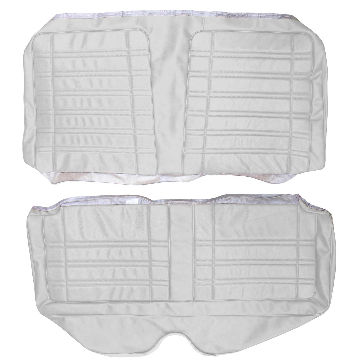 70 CORONET 440/SUPERBEE HTP/SDN REAR UPHOLSTERY - WHITE