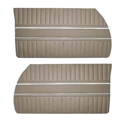 65 CORONET 440 FRONT DOOR PANELS (UNASSEMBLED) - FAWN TAN