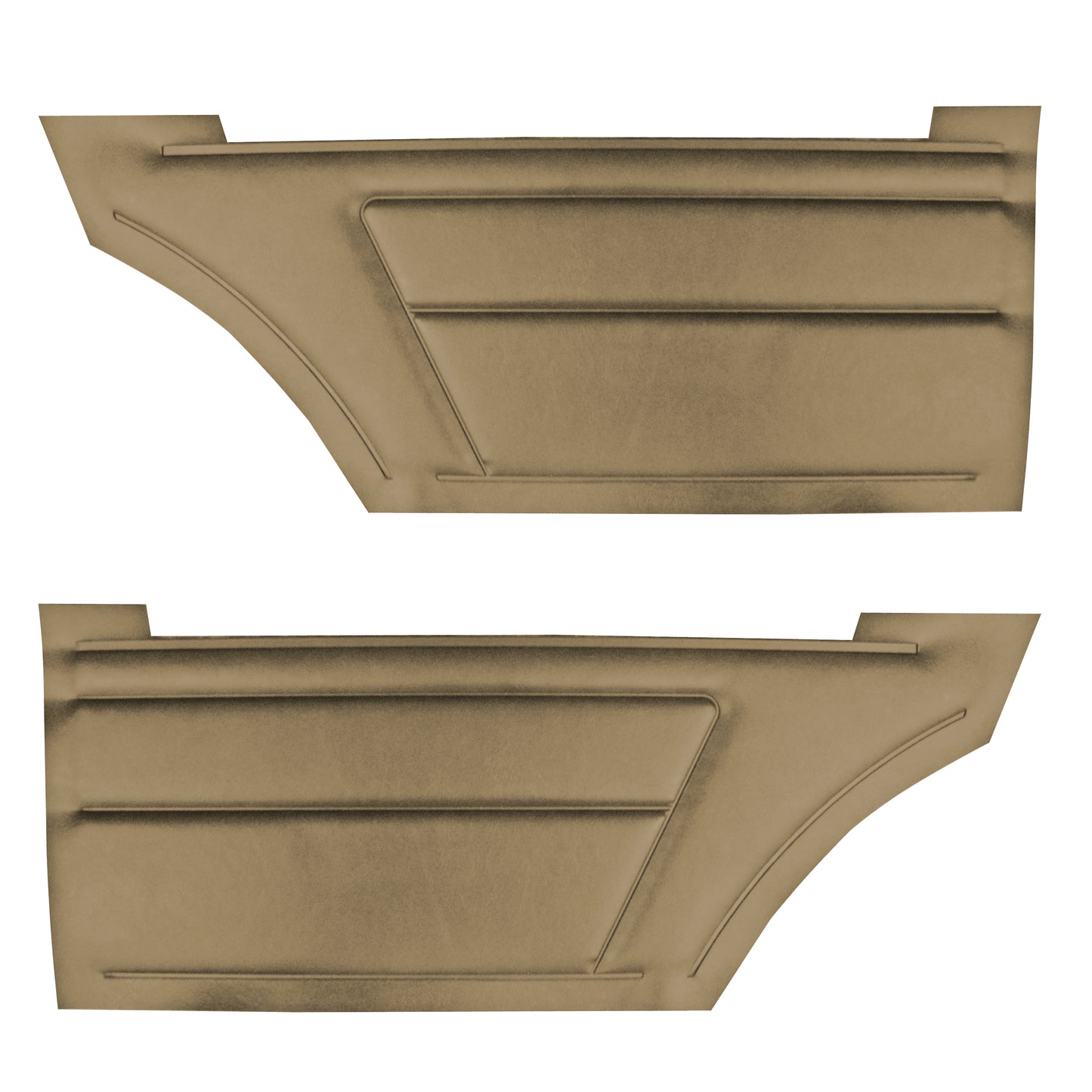 67 FIREBIRD "DELUXE" HARDTOP REAR PANELS - GOLD