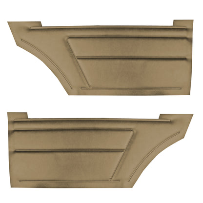 67 FIREBIRD "DELUXE" HARDTOP REAR PANELS - GOLD