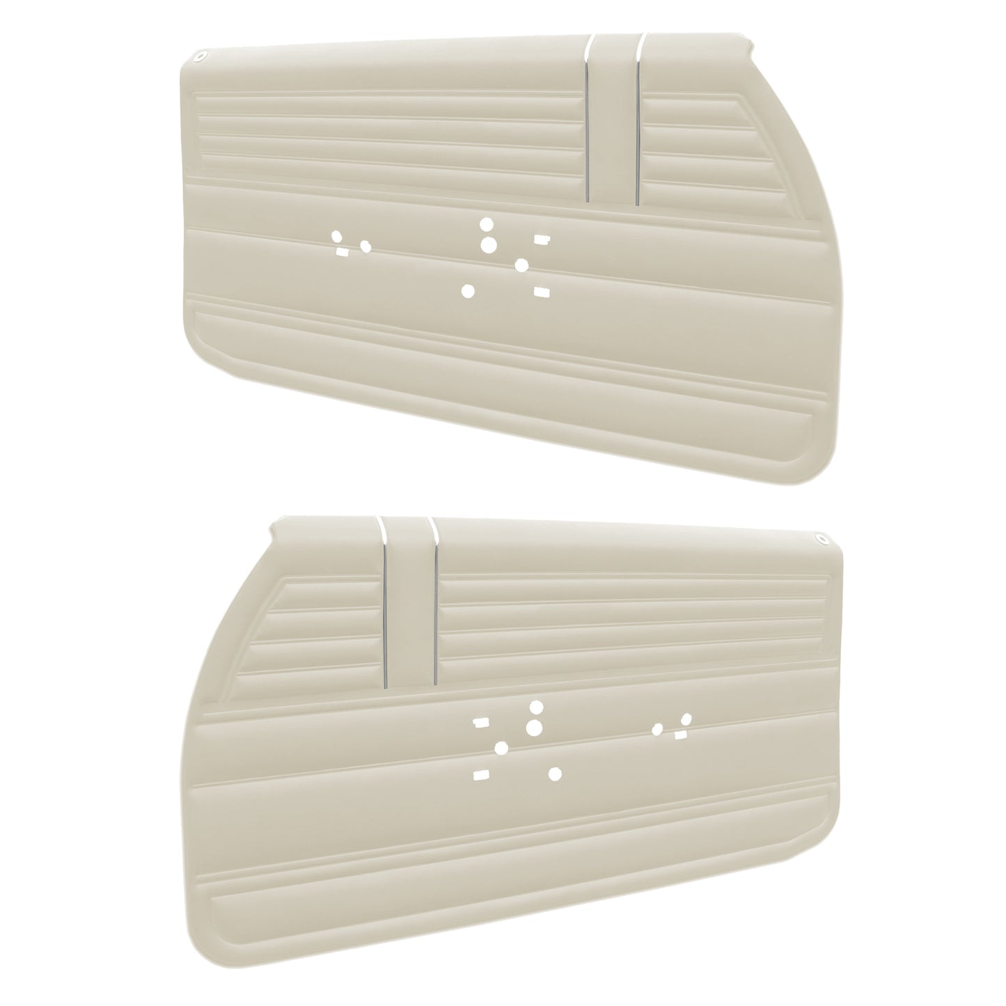 68 CHEVELLE/MALIBU FRONT DOOR PANELS (PRE-ASSEMBLED) - PARCHMENT