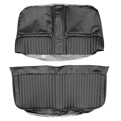 68 SKYLARK/GS 400 CONVERTIBLE REAR UPHOLSTERY - BLACK
