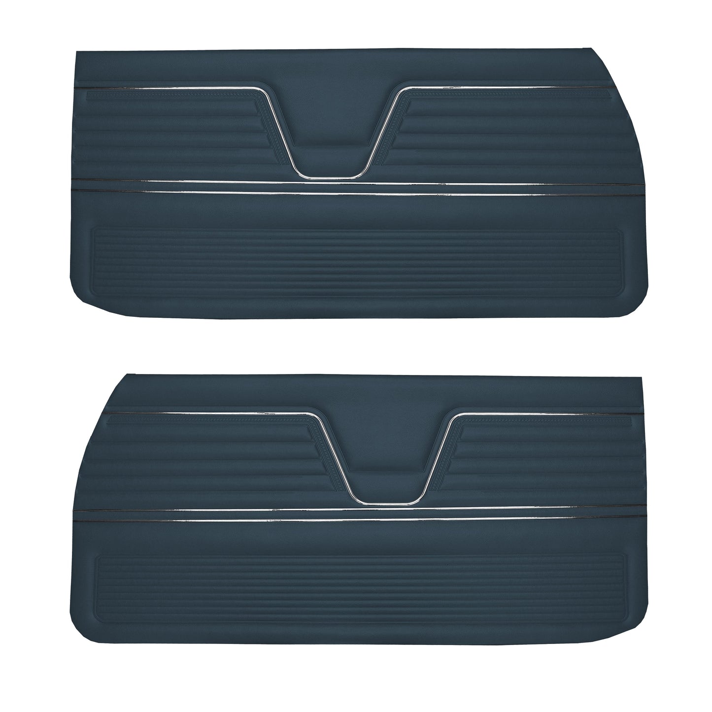 69 CHEVELLE/MALIBU FRONT DOOR PANELS (UNASSEMBLED) - BLUE