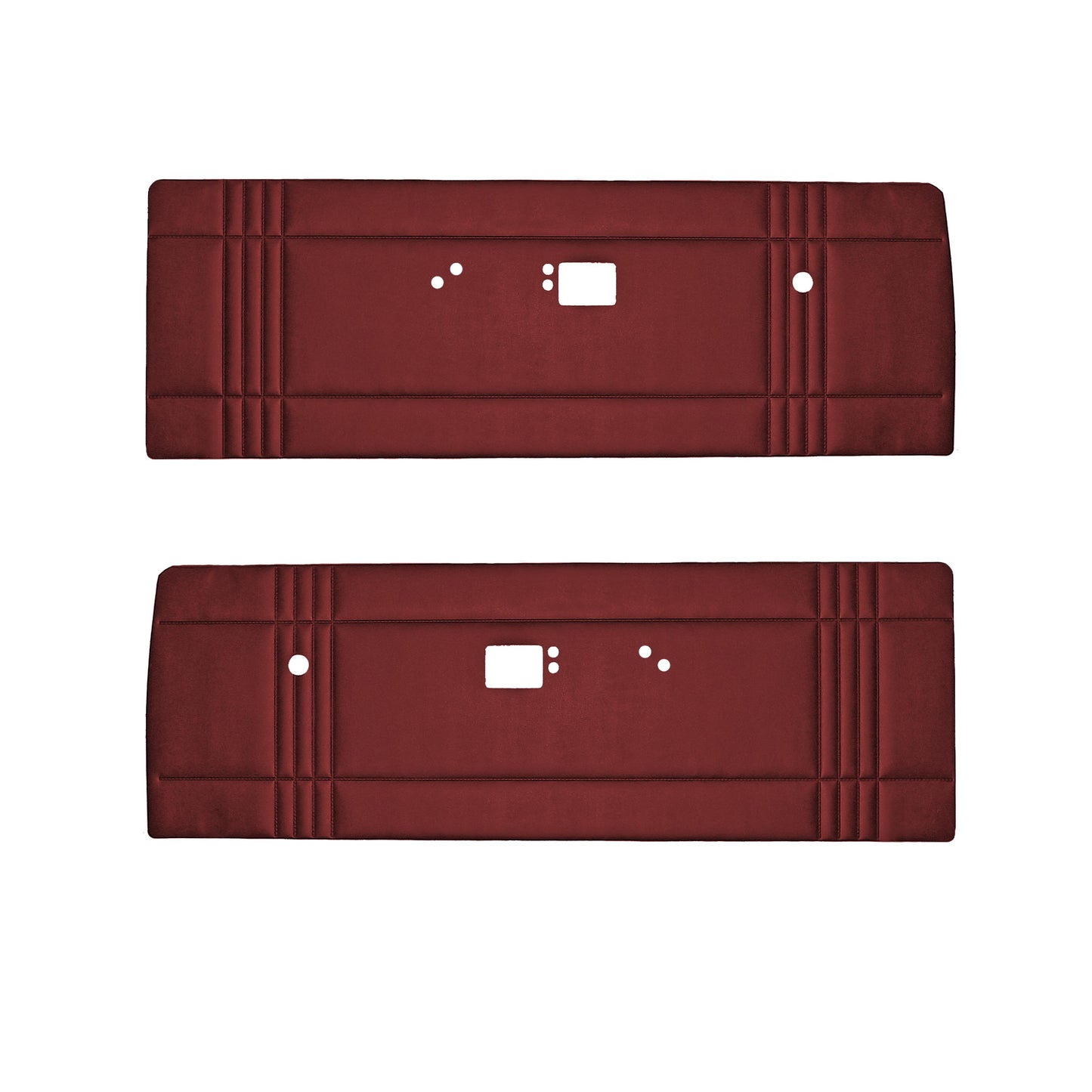 68 DART 270 FRONT DOOR PANELS - RED