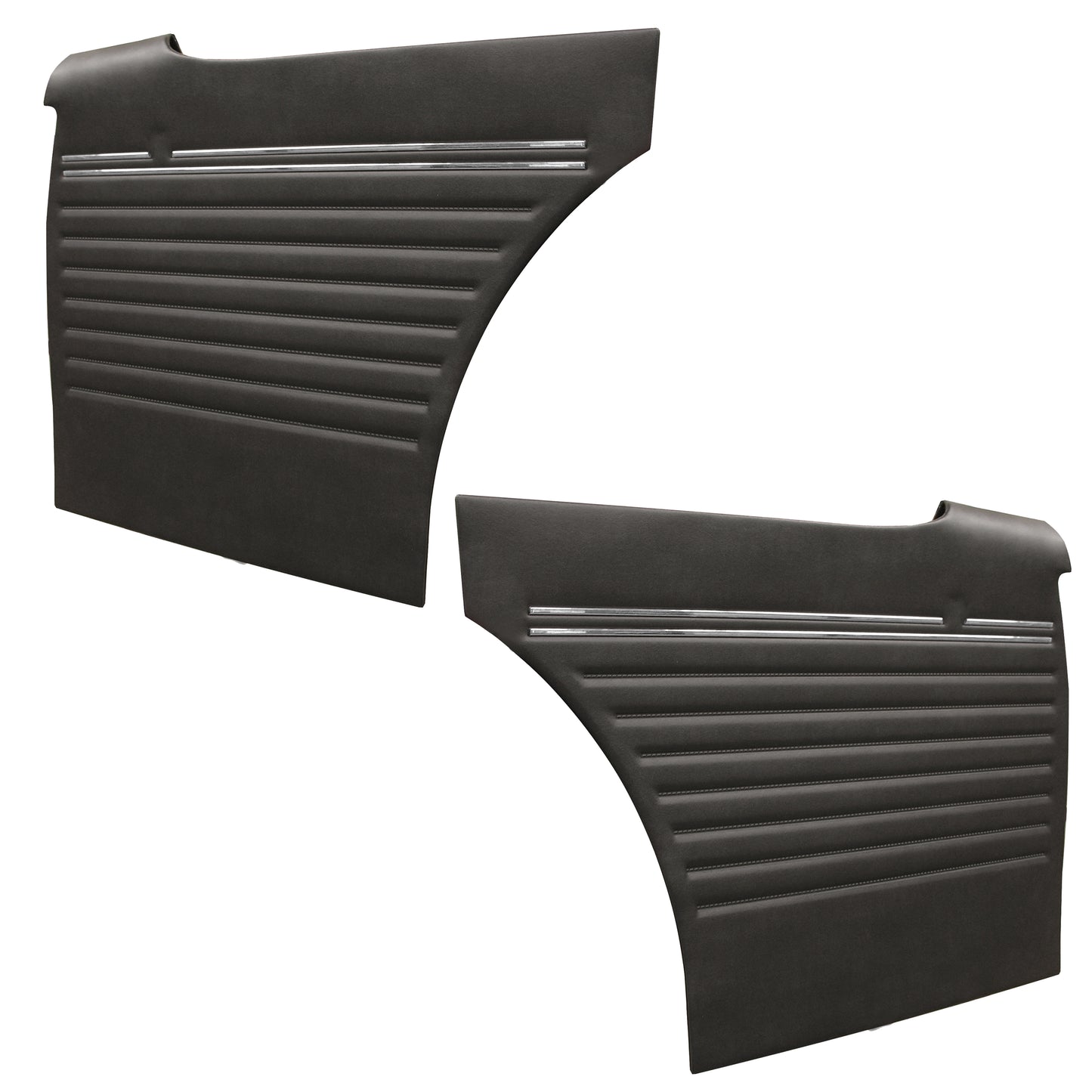 70 REBEL/REBEL MACHINE HARDTOP REAR PANELS (PRE-ASSEMBLED) - BLACK