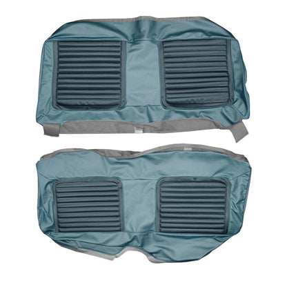 65 BELVEDERE II HARDTOP REAR UPHOLSTERY - NAVY/BLUE