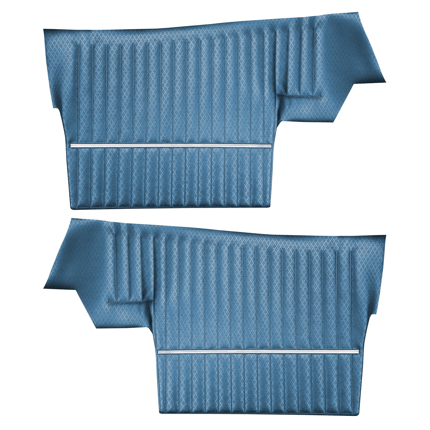 68 CUTLASS 'S'/442 CONVERTIBLE REAR PANELS (UNASSEMBLED) - MEDIUM BLUE