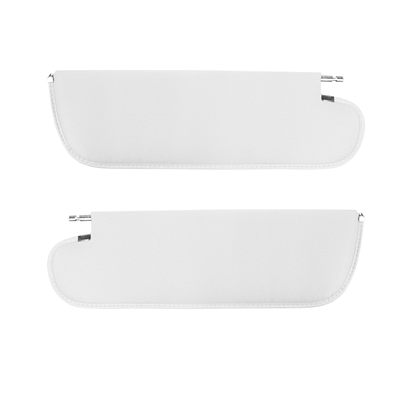 70 F-85/CUTLASS/442 SPORTS COUPE SUNVISORS (WEYMOUTH) - WHITE