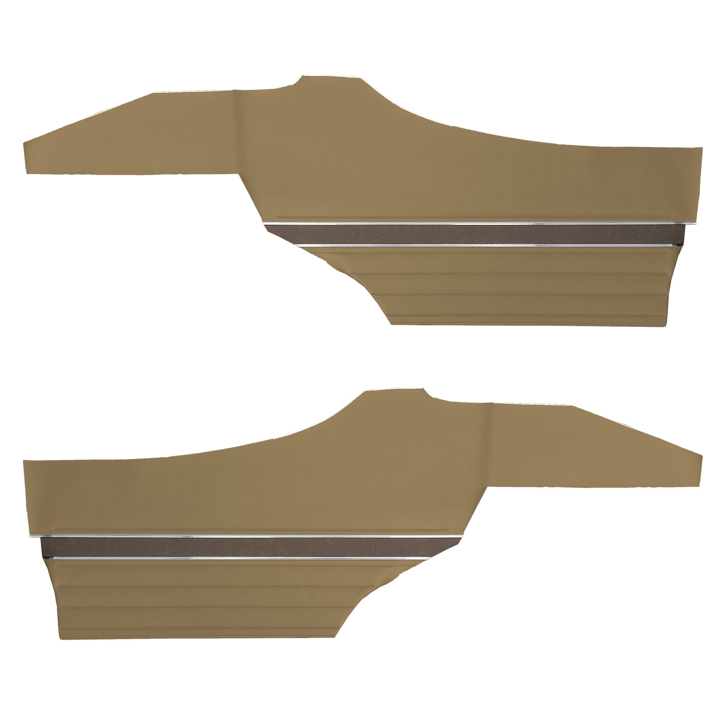 70 CUTLASS 'S'/442 HOLIDAY COUPE REAR PANELS (UNASSEMBLED) - GOLD