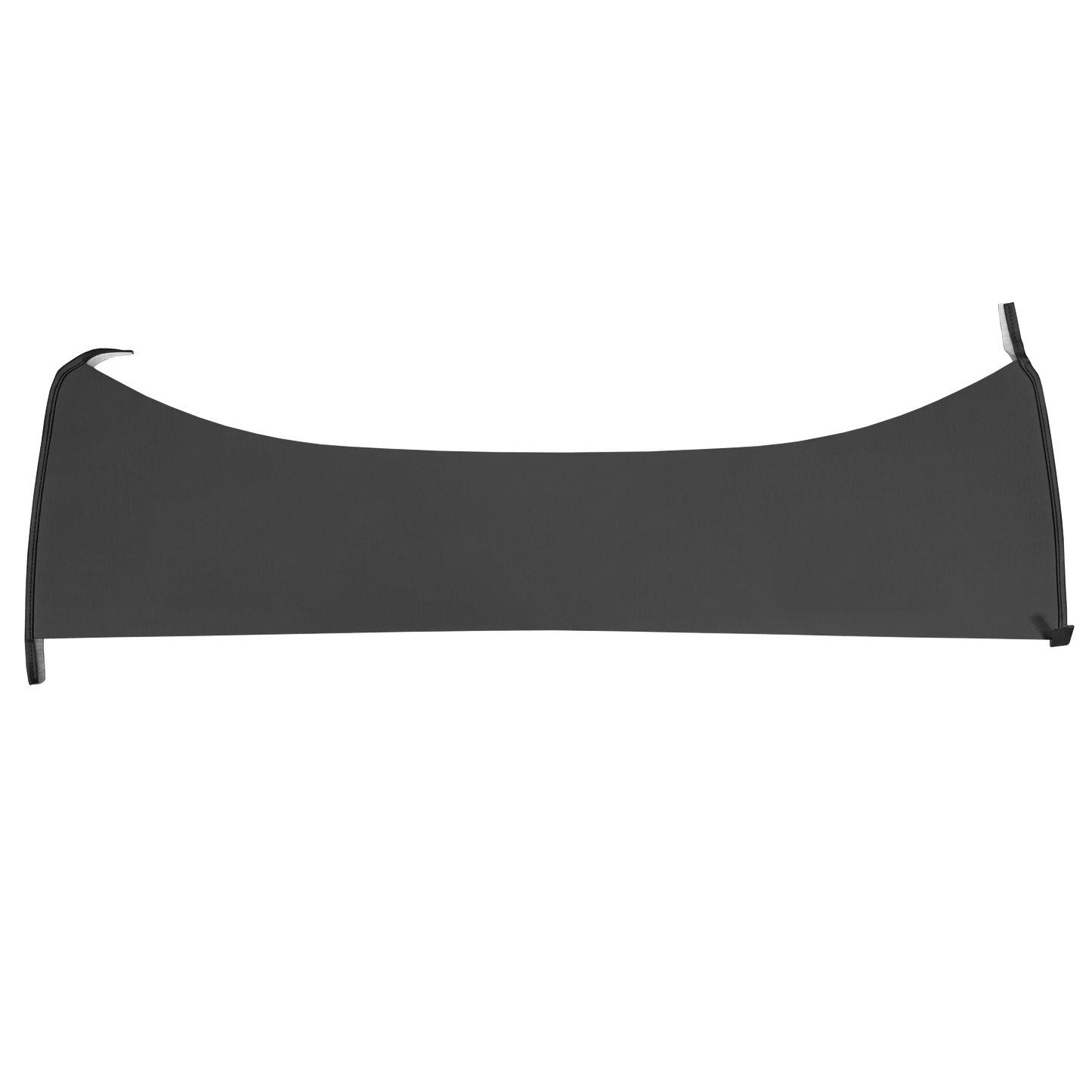 70-74 DART HARDTOP PACKAGE TRAY W/O SPEAKER CUT-OUTS - BLACK