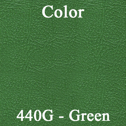 78 CAMARO "STANDARD" DOOR PANELS (UNASSEMBLED) - GREEN