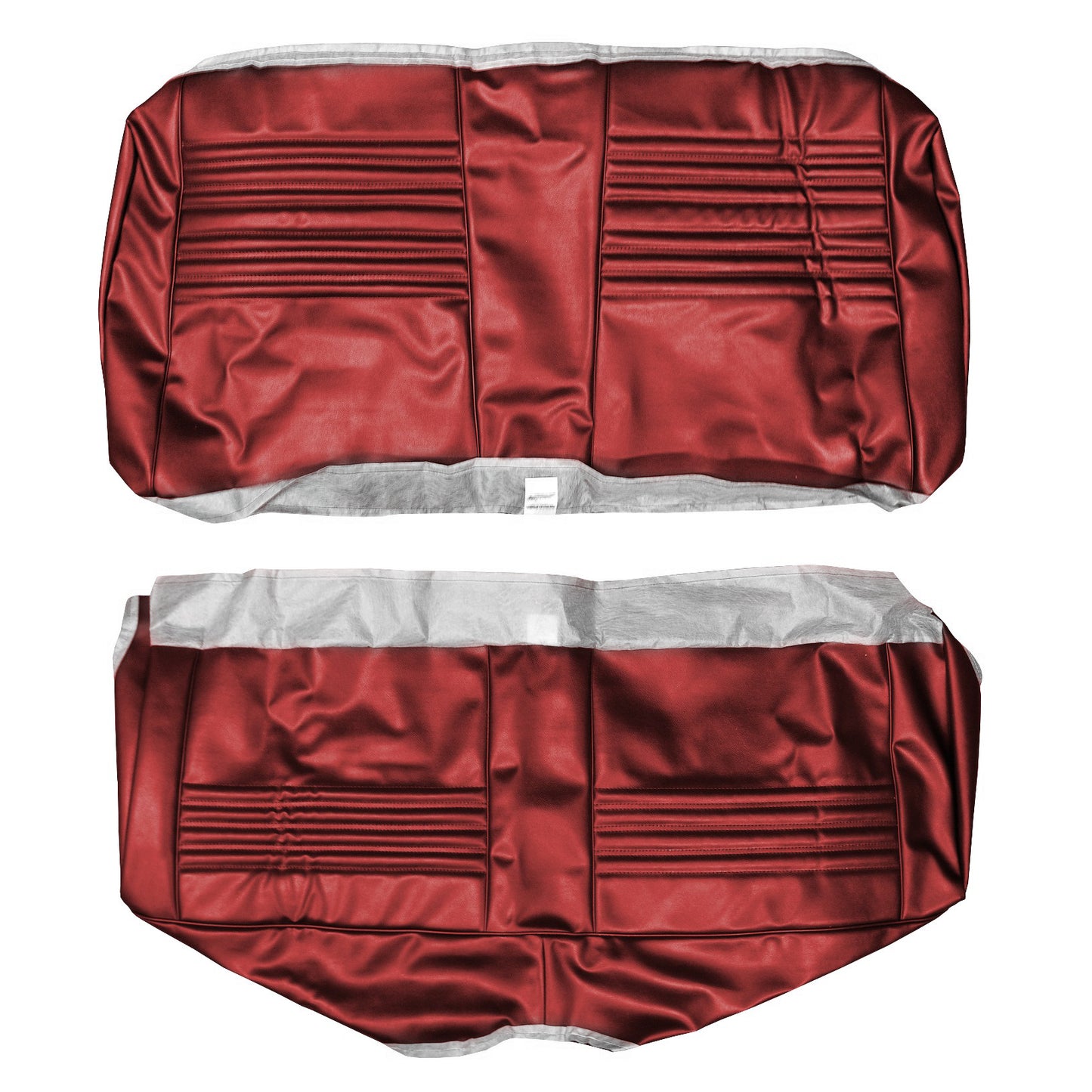 67 CHEVELLE/MALIBU HARDTOP REAR UPHOLSTERY - RED