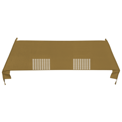 69 CHARGER PACKAGE TRAY WITH SPEAKER CUT-OUTS - SADDLE