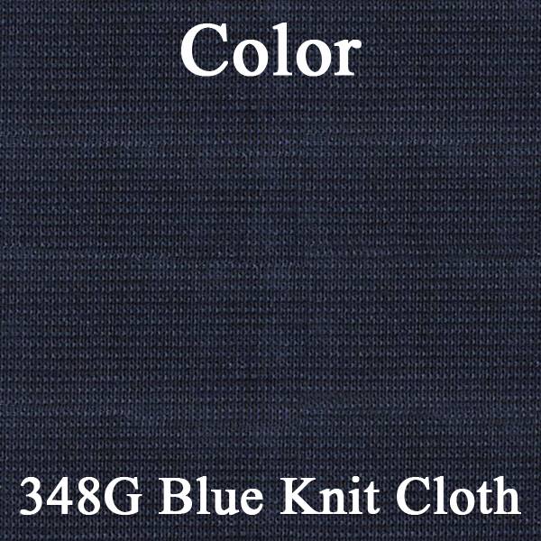 70 MONTE CARLO SPLIT BENCH CLOTH UPHOLSTERY - SRM DARK BLUE KNIT CLOTH/DARK BLUE
