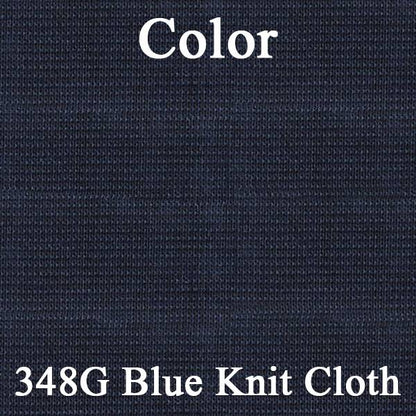 70 MONTE CARLO SPLIT BENCH CLOTH UPHOLSTERY - SRM DARK BLUE KNIT CLOTH/DARK BLUE