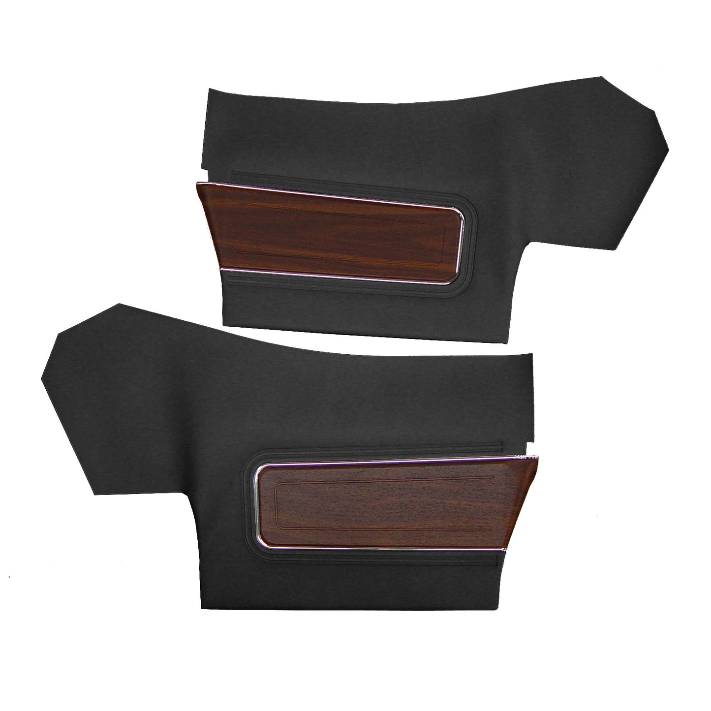 71 CUTLASS SUPREME/442 CONVERTIBLE REAR PANELS (UNASSEMBLED) - BLACK