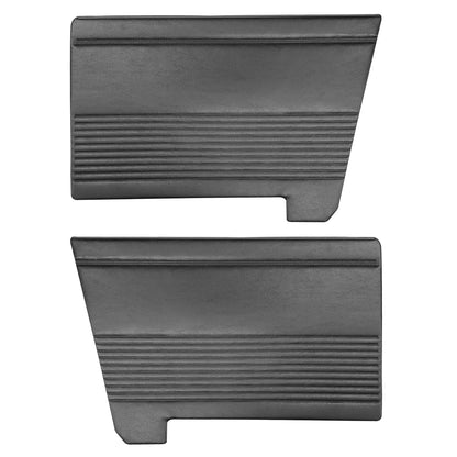 68 DART GT/GTS HARDTOP REAR PANELS - BLACK