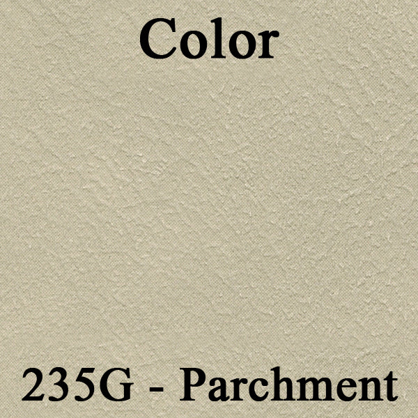 69 SKYLARK/GS 400 SPLIT BENCH UPHOLSTERY - PARCHMENT
