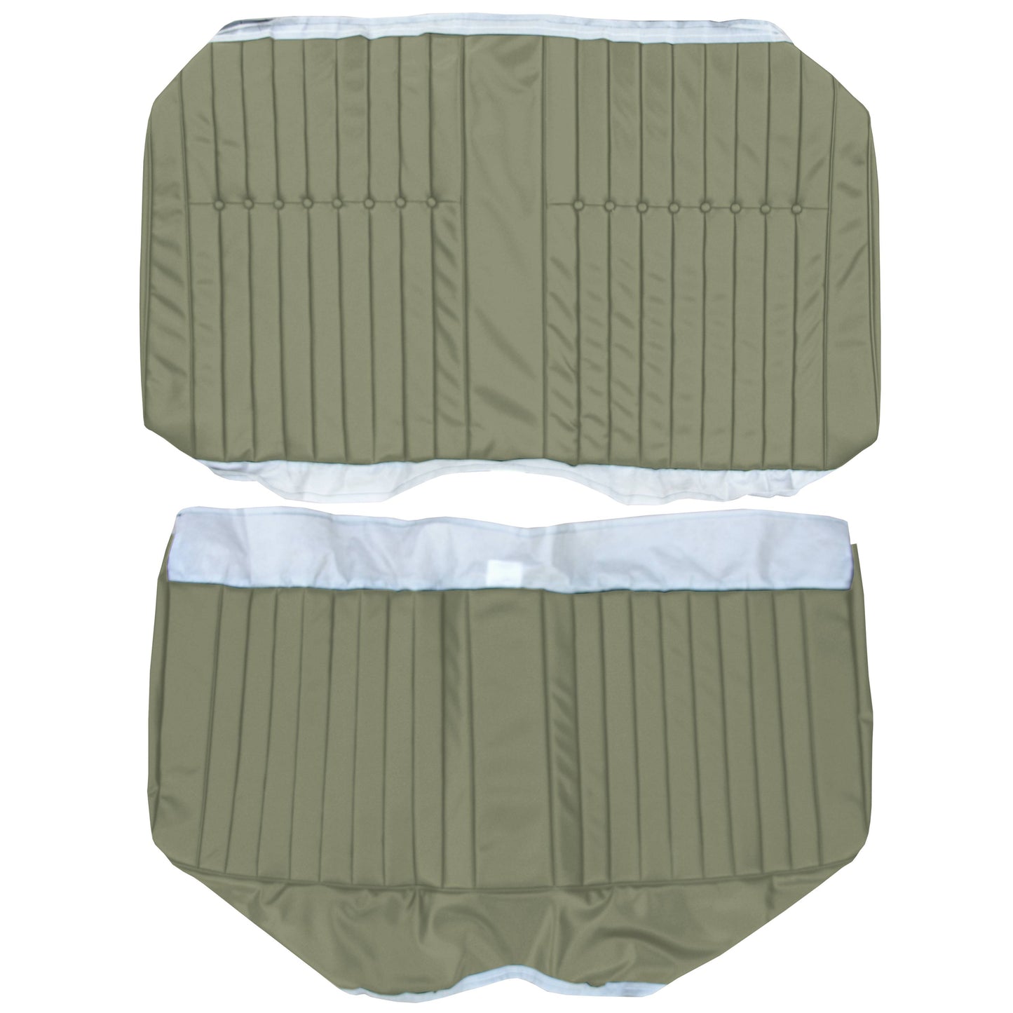 64 SKYLARK SPORT COUPE REAR UPHOLSTERY - SRM GREEN