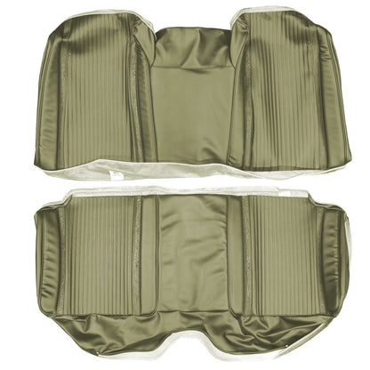 66 SATELLITE HARDTOP REAR UPHOLSTERY - CITRON