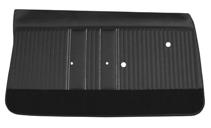 64 CUTLASS/442 FRONT DOOR PANELS - BLACK