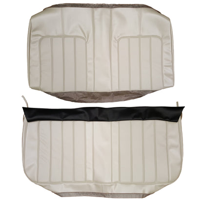 70 SKYLARK/GS "DELUXE" CONVERTIBLE REAR UPHOLSTERY - SADDLE