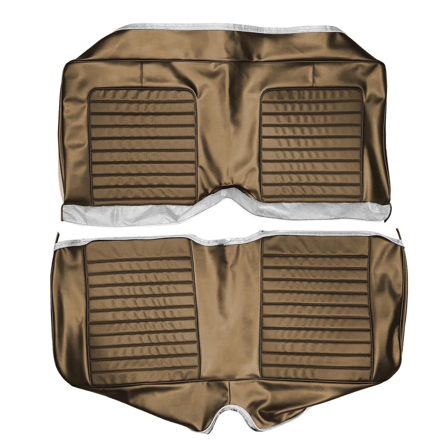 70 JAVELIN SST REAR SEAT UPHOLSTERY - LSRM BROWN