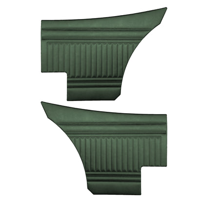 75 DUSTER/DART SPORT FASTBACK REAR PANELS - JADE GREEN