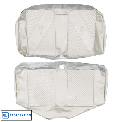 65 GTO/LEMANS CONVERTIBLE REAR UPHOLSTERY - PARCHMENT