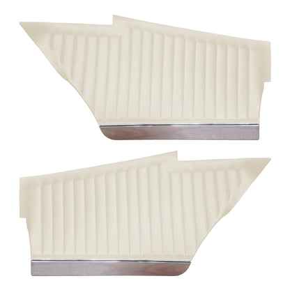 71 SATELLITE SEBRING PLUS/GTX HARDTOP REAR UPPER PANELS - WHITE