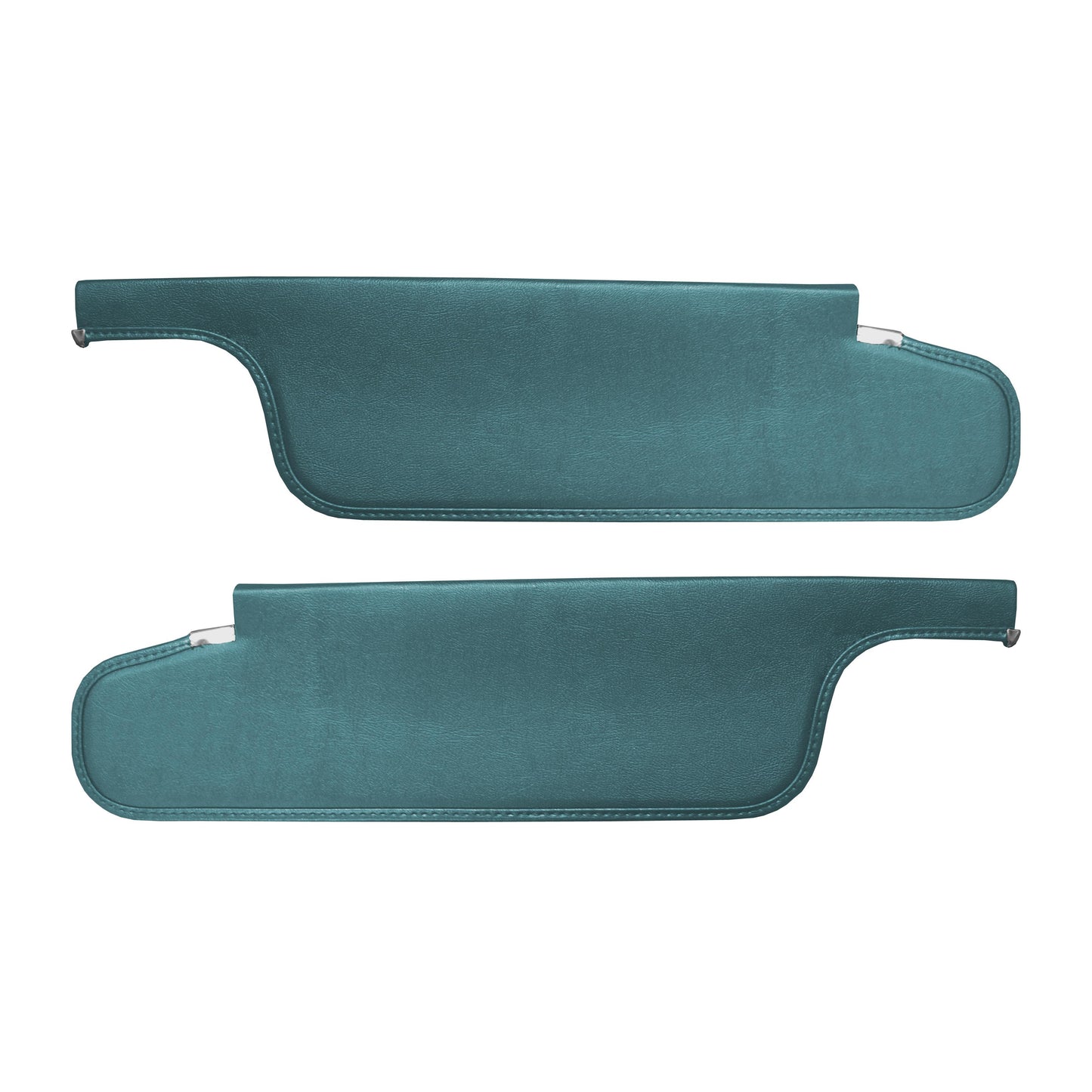 63 DART/VALIANT CONVERTIBLE SUNVISORS - TURQUOISE