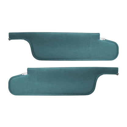 63 DART/VALIANT CONVERTIBLE SUNVISORS - TURQUOISE
