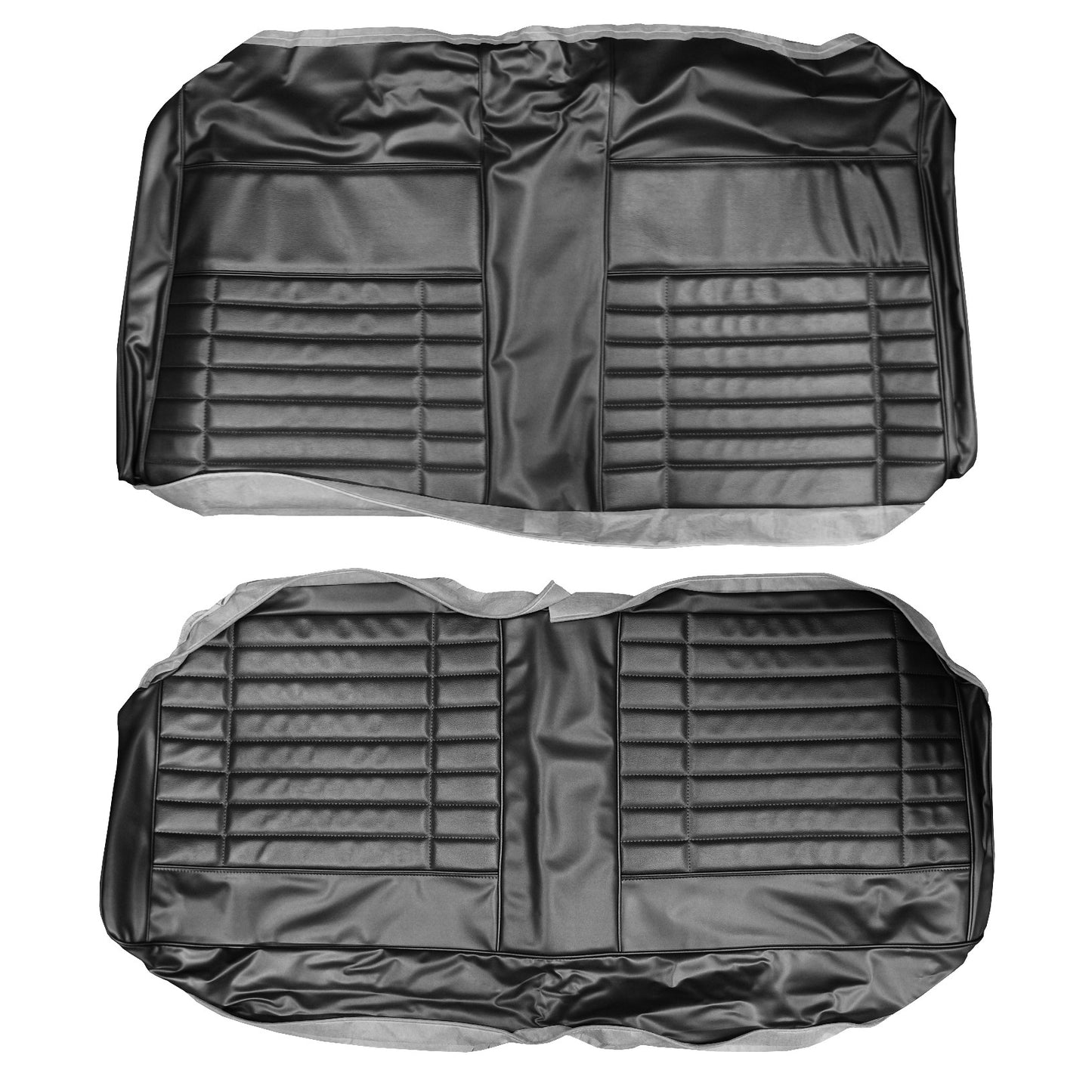 72 DEMON/DUSTER REAR UPHOLSTERY - BLACK