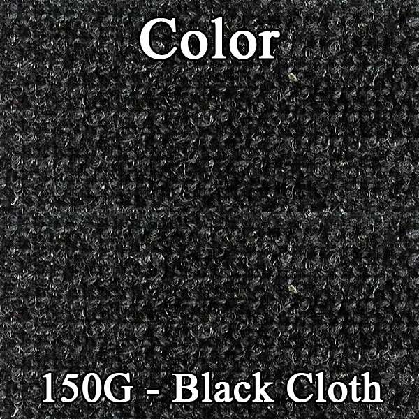 81 DLX CLOTH BKTS - BLACK