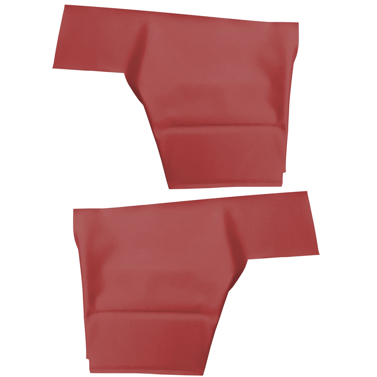 69 CAMARO "DELUXE" CONVERTIBLE REAR PANELS - RED