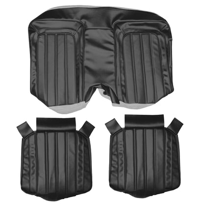 76 FIREBIRD/TRANS AM "DELUXE" HARDTOP REAR UPHOLSTERY - BLACK
