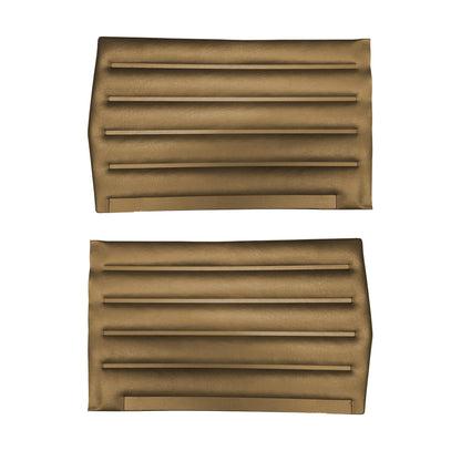 64 GTO/LEMANS CONVERTIBLE REAR PANELS - SADDLE