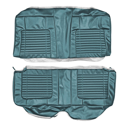 70 CHARGER HARDTOP REAR UPHOLSTERY - BRIGHT BLUE