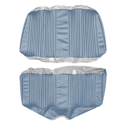 65 CUTLASS/442 CONVERTIBLE REAR UPHOLSTERY - SRM STERLING BLUE