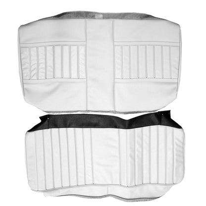 72 SKYLARK/GS "DELUXE" CONVERTIBLE REAR UPHOLSTERY - WHITE