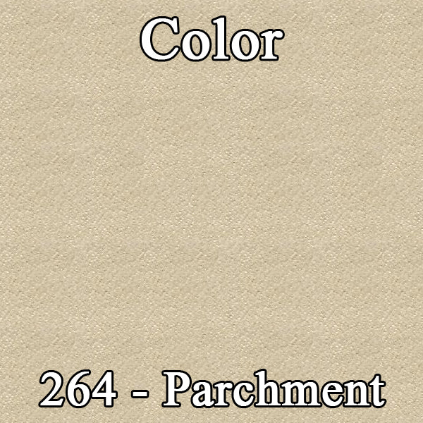 74 CHARGER SE SPLIT BENCH W/ C.A.R. UPHOLSTERY - SRM METALLIC PARCHMENT/PARCHMENT