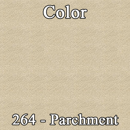 74 CHARGER SE SPLIT BENCH W/ C.A.R. UPHOLSTERY - SRM METALLIC PARCHMENT/PARCHMENT