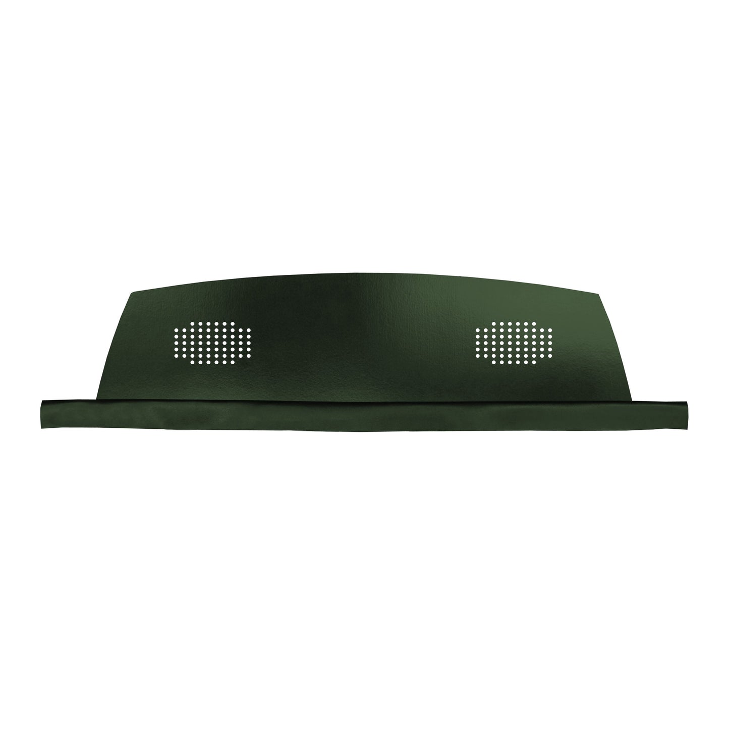 69 FIREBIRD HARDTOP PACKAGE TRAY WITH SPEAKER CUT-OUTS - GREEN